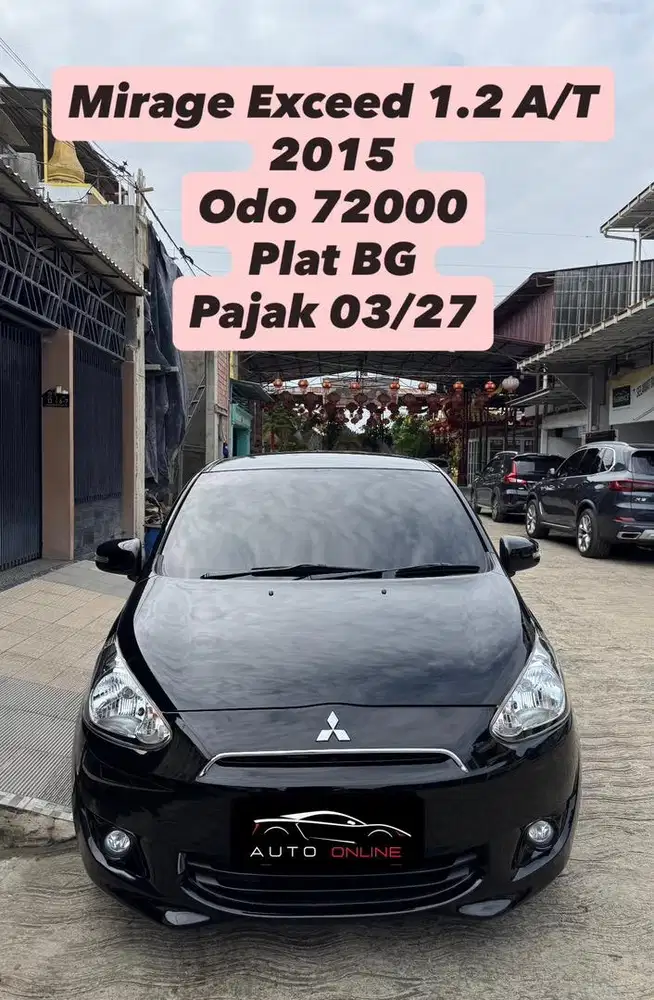 Mitsubishi Mirage Exceed A/T 2015