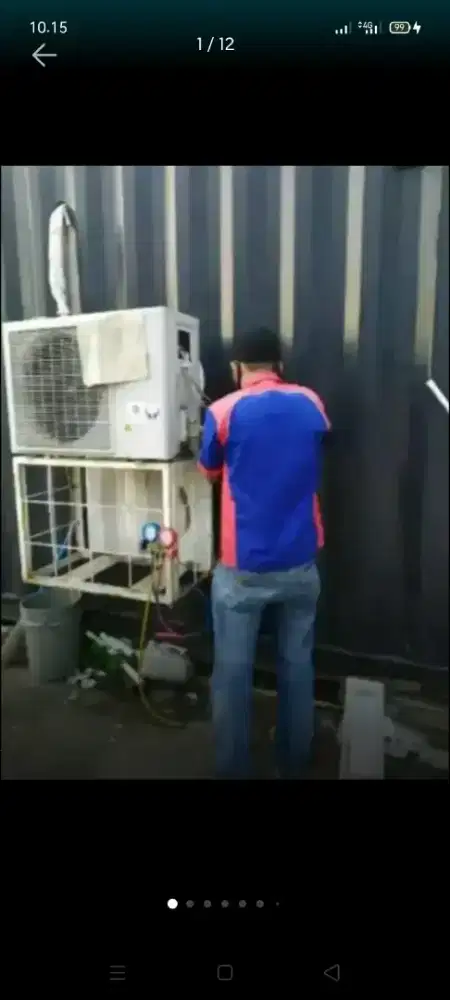 Jasa servis AC kulkas mesin cuci kompa air dll bergaransi