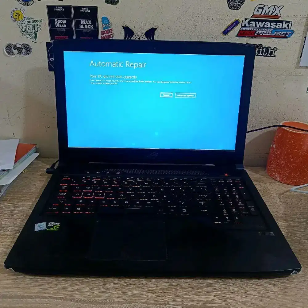 Asus ROG Strix GL503G i7-8750h 16/256 SSD+1tb HDD