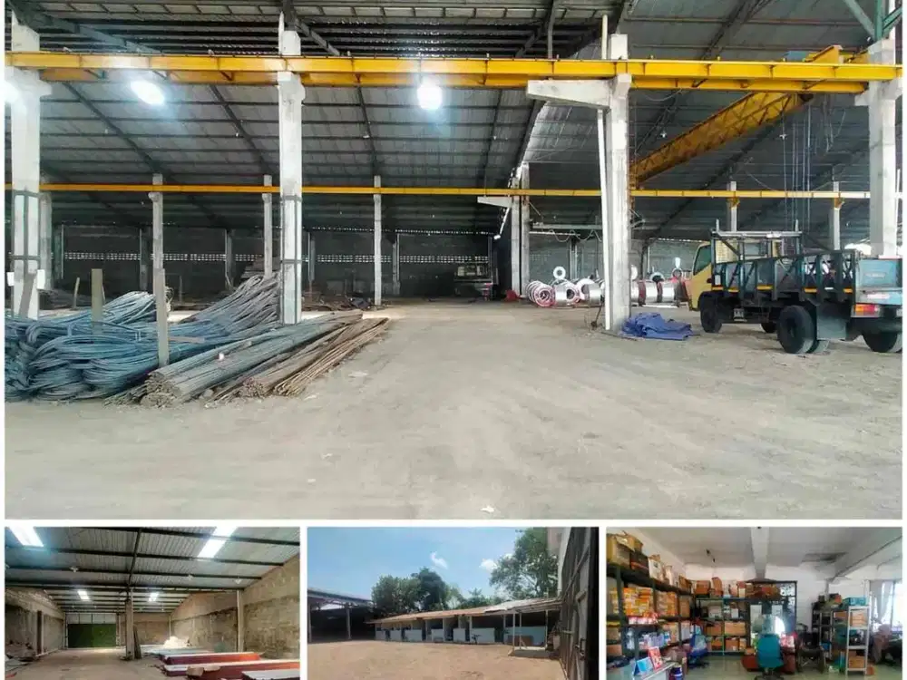 Di jual gudang siap pkay strategis di sleman jogja