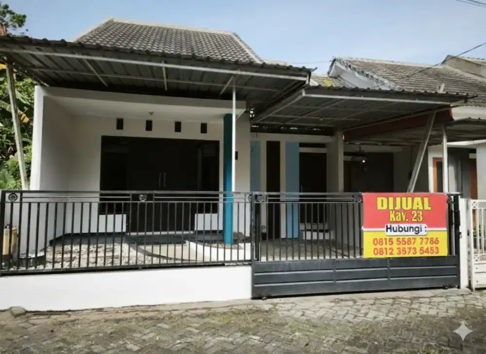 Dijual Rumah Minimalis Strategis Wendit Pakis Malang