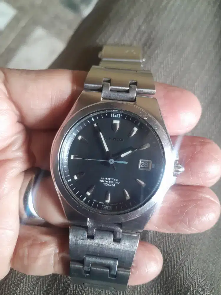 Di jual seiko KINETIC original minat wa