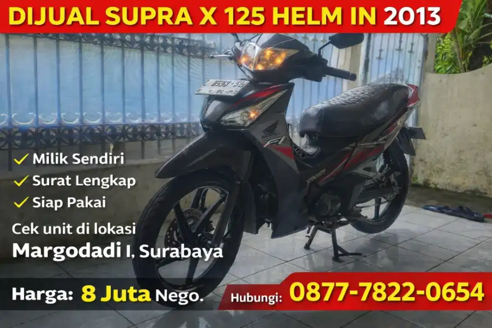 Jual supra x 125 helm in