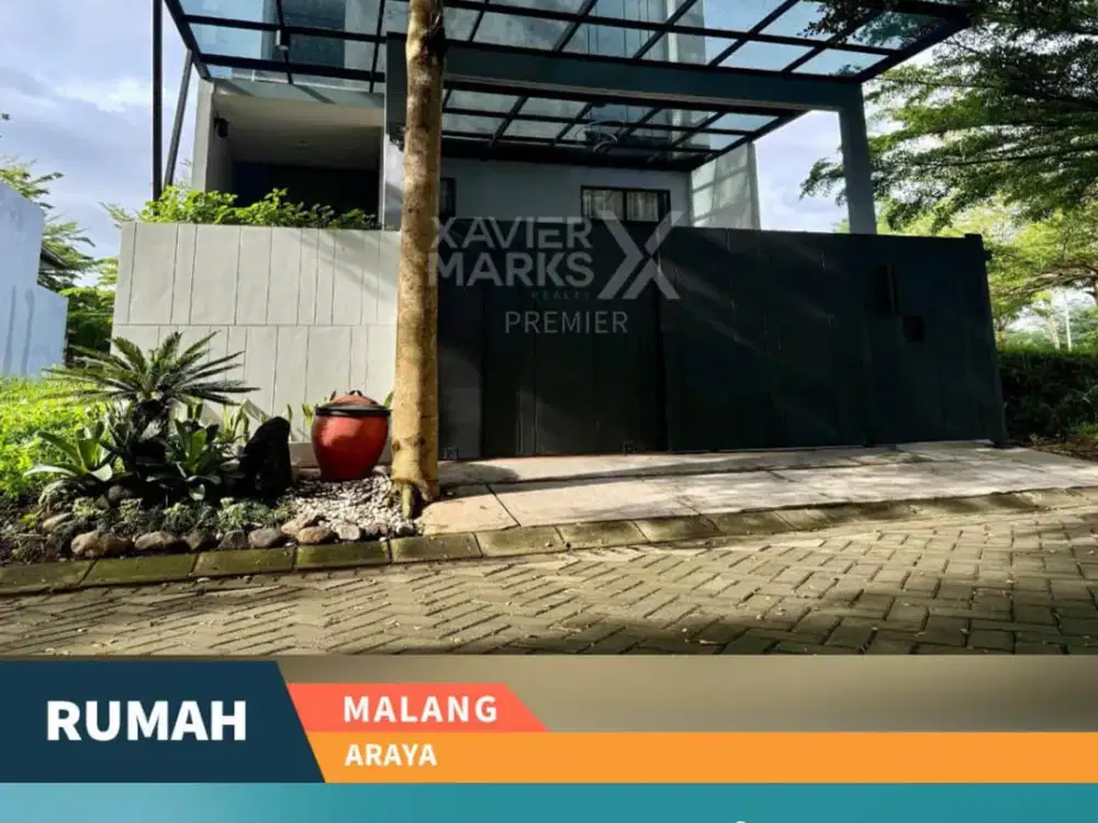 Dijual Rumah Full Furnish Araya Malang View Gunung