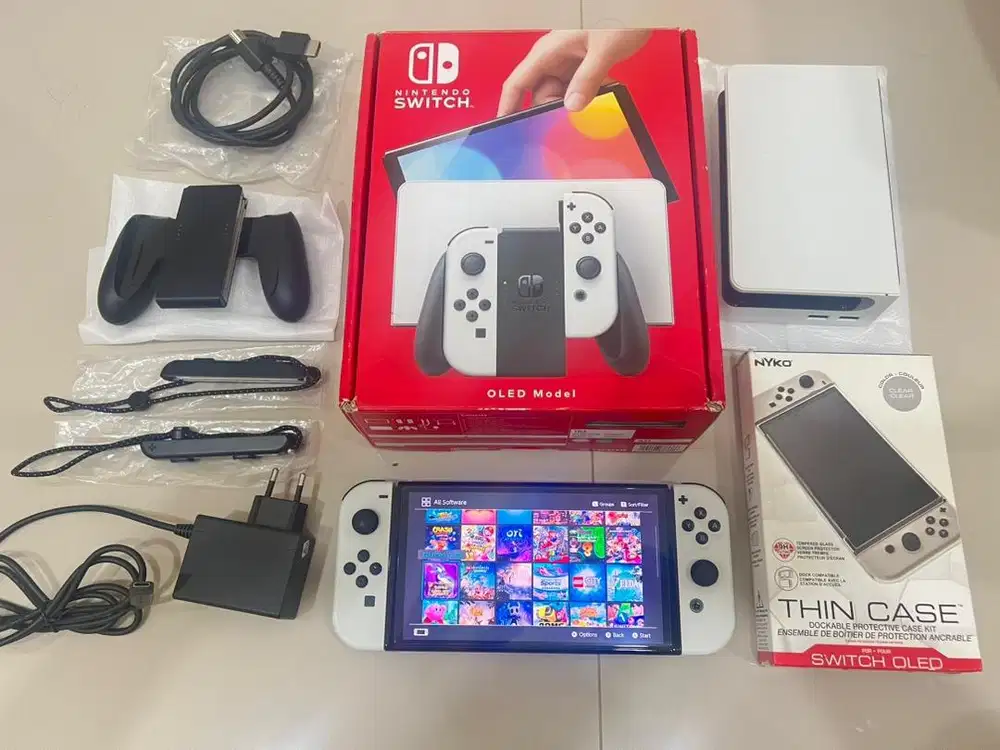 Nintendo switch oled 256gb FULLGAMES CE EF WE