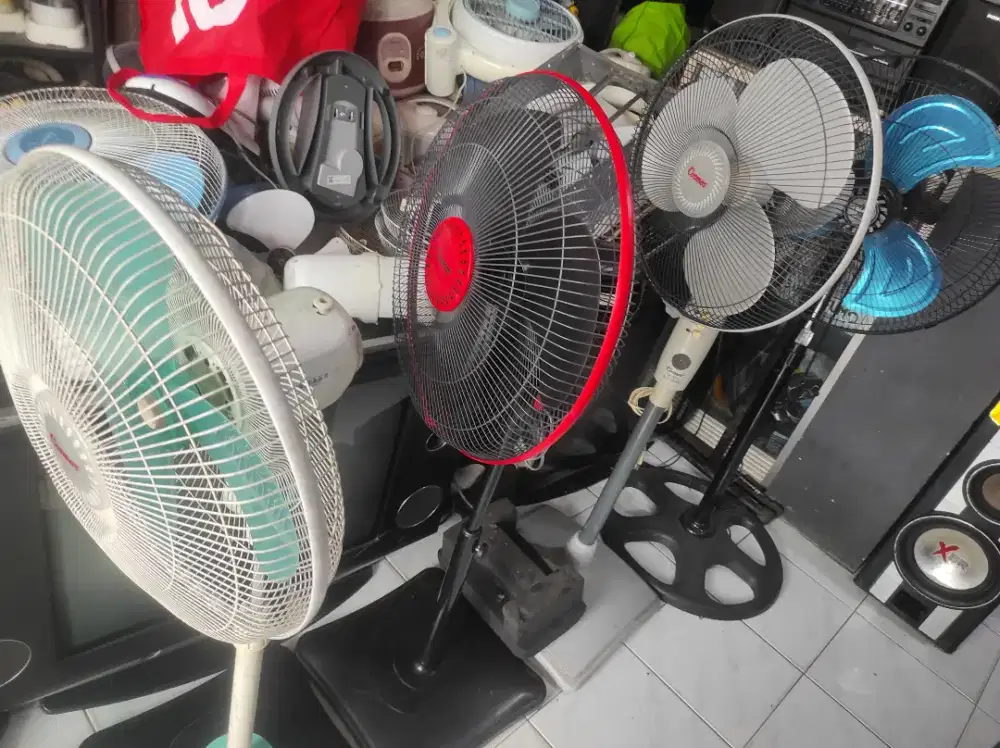Kipas stanfan 16 inch merk cosmos dan Miyako siap pakai semua original