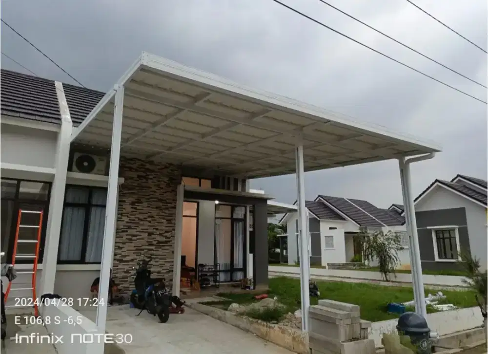 Kanopi baja ringan perumahan