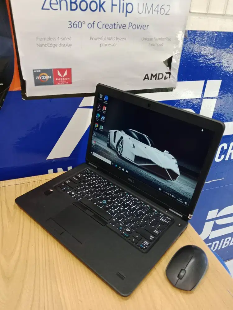 PROMO LAPTOP DELL LATITUDE E7450 CORE i7 RAM 8GB SSD 128GB SIAP PAKAI