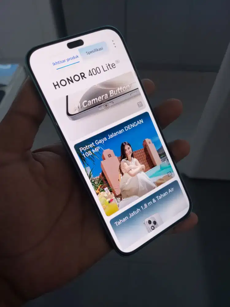 Ready 2 unit saja Honor 400 lite 5G 8/256 siap antar