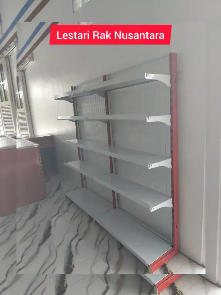 Rak Gondola Besi kuat & Baru