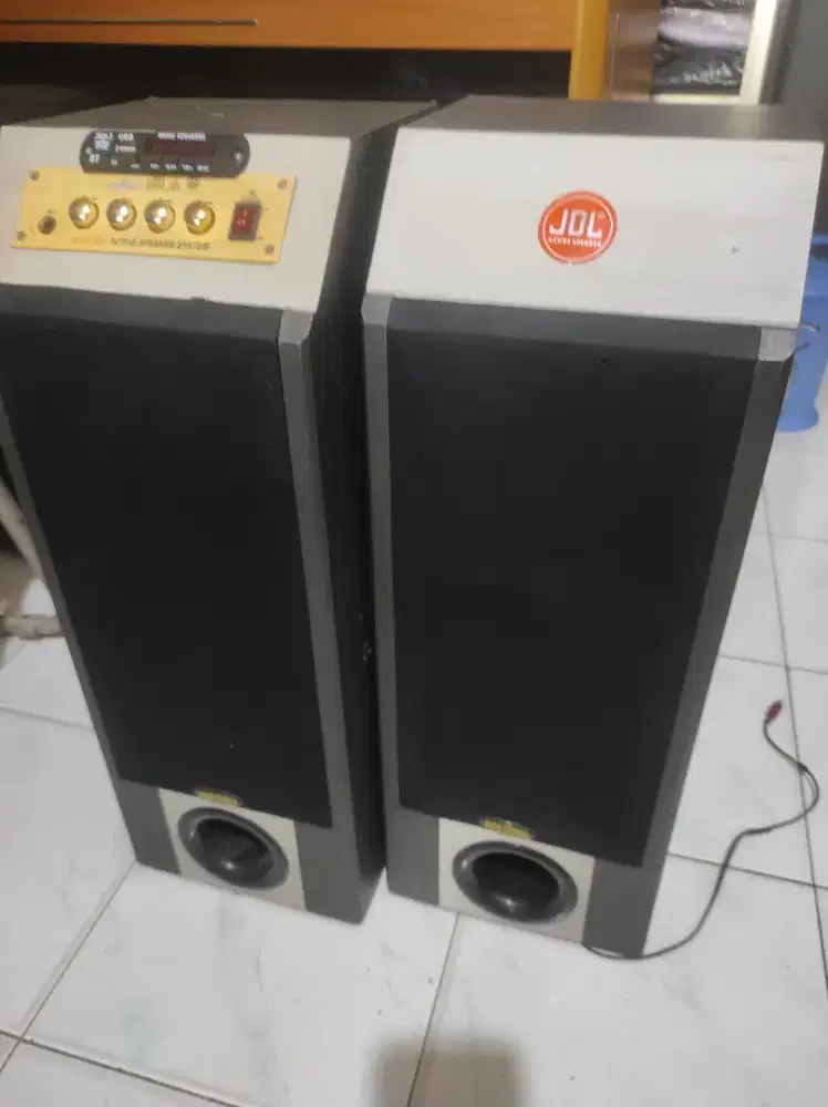 Speaker aktip jdl speaker 6 inch dah pake bluetooth siap pakai