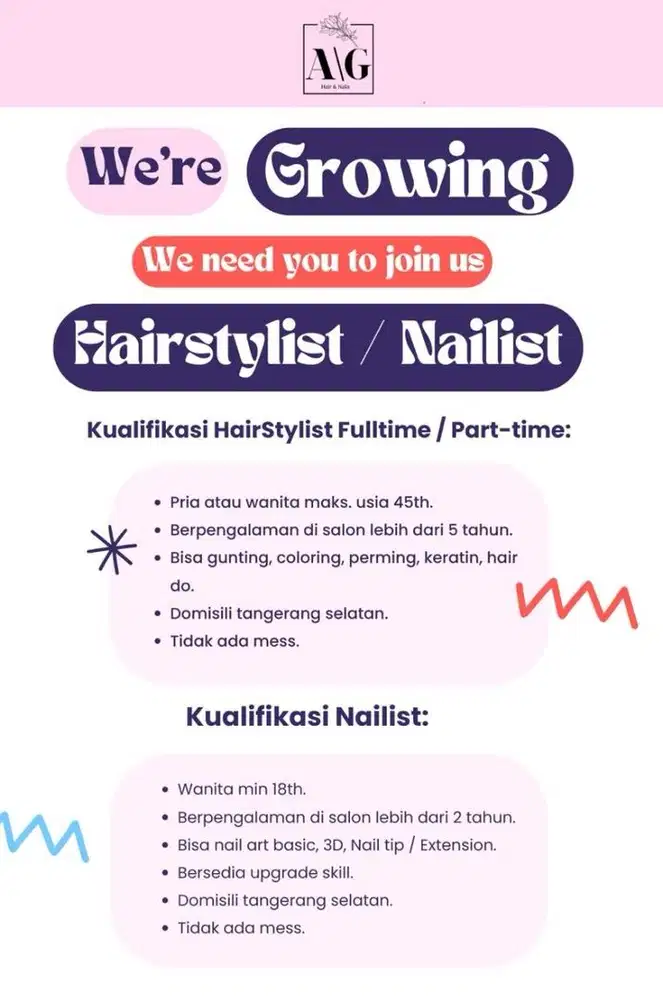 Loker Hairstylist & Nailist