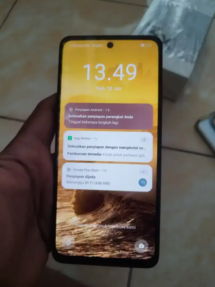 Oppo A3x Ram 4+4/128 gb mulus lengkap