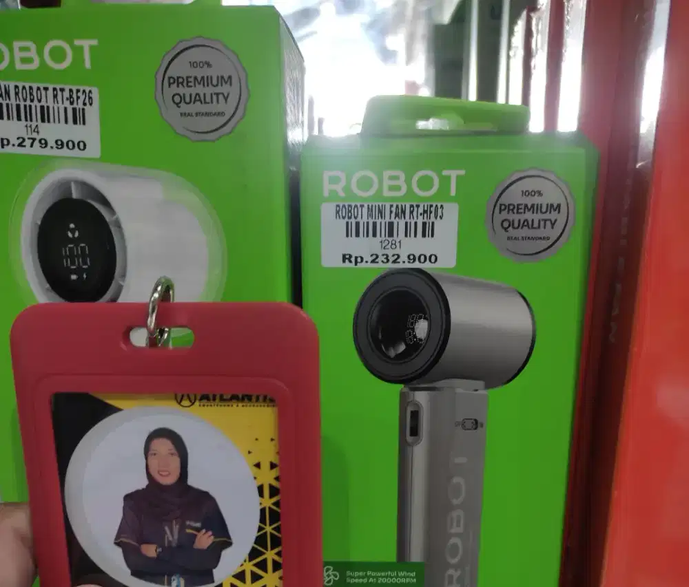 ROBOT MINI FAN RT-HF03