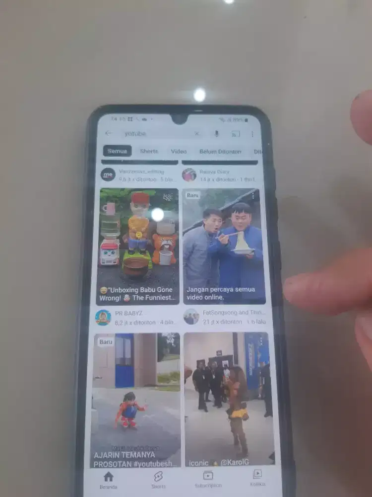 Samsung A31 ram 8/128 bekas