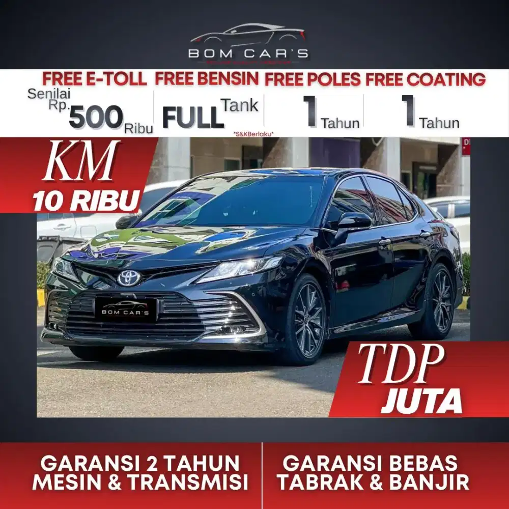 CASH 455 JUTA | TOYOTA CAMRY V 2.5 BENSIN AT NIK 2022