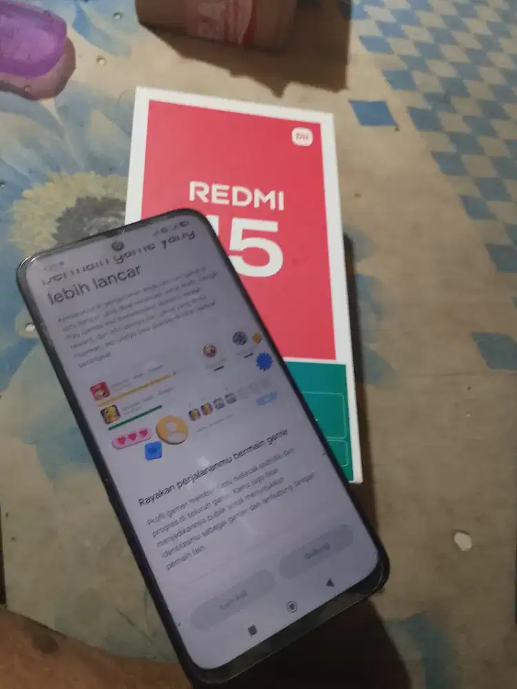 Jual REDMI A15 baru +1bln. Nota pritt