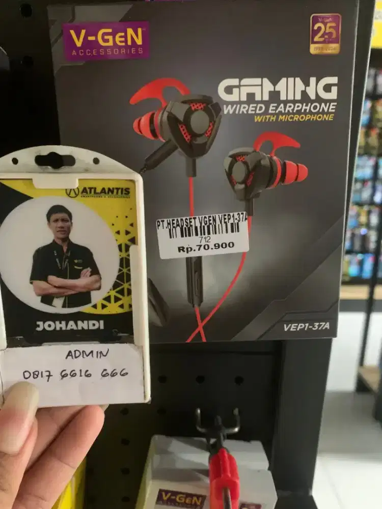 Headset vgen vep1-37A