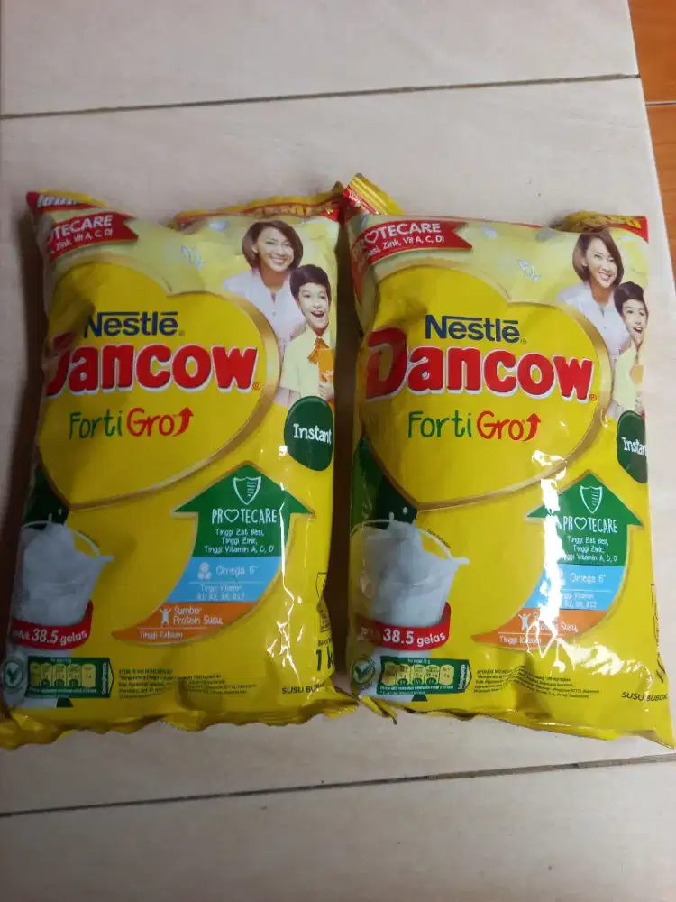 Susu Dancow 1kg Fortigro Susu Bubuk umur 5 - 12 Thn