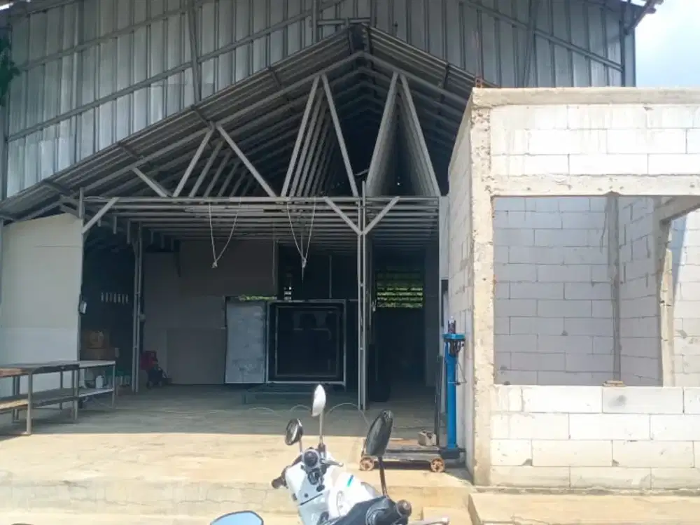 Siap Huni Gudang di Cimahai Kosambi Karawang Timur
