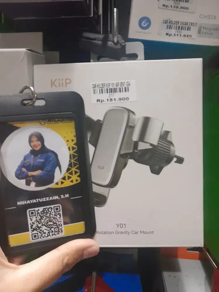 CAR HOLDER KIP YIN AIR VENT IGA