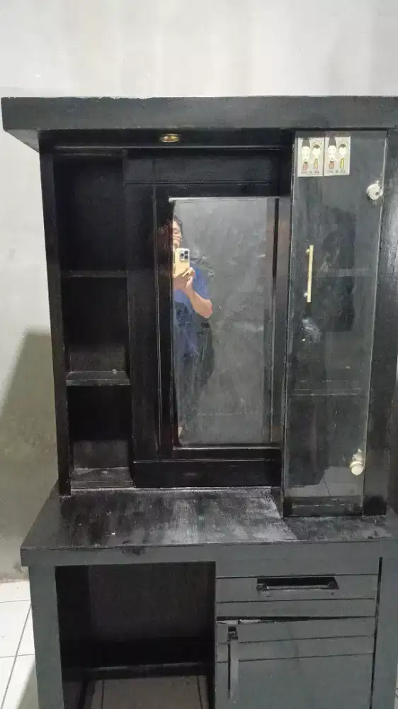 Jual murah meja rias kaca sleeding