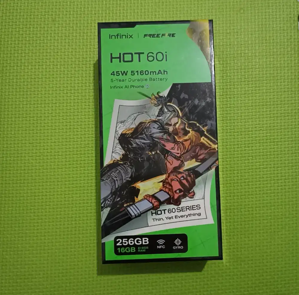 Infinix Hot 60i 8/256 Baru Segel No Repack