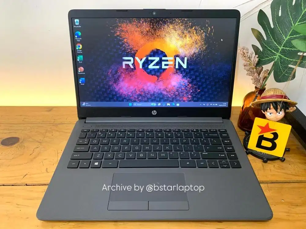 Laptop HP 245 G8 Ryzen 3 3250U RAM 8 Cocok Buat Kerja Desain