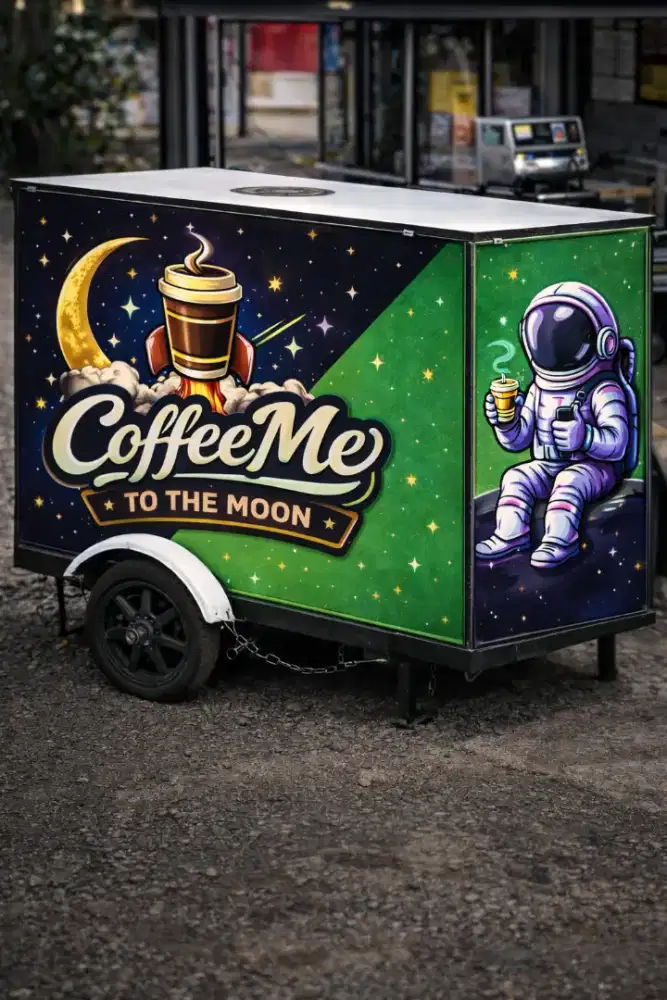 RIDER KOPI KELILING (GEROBAK LISTRIK)