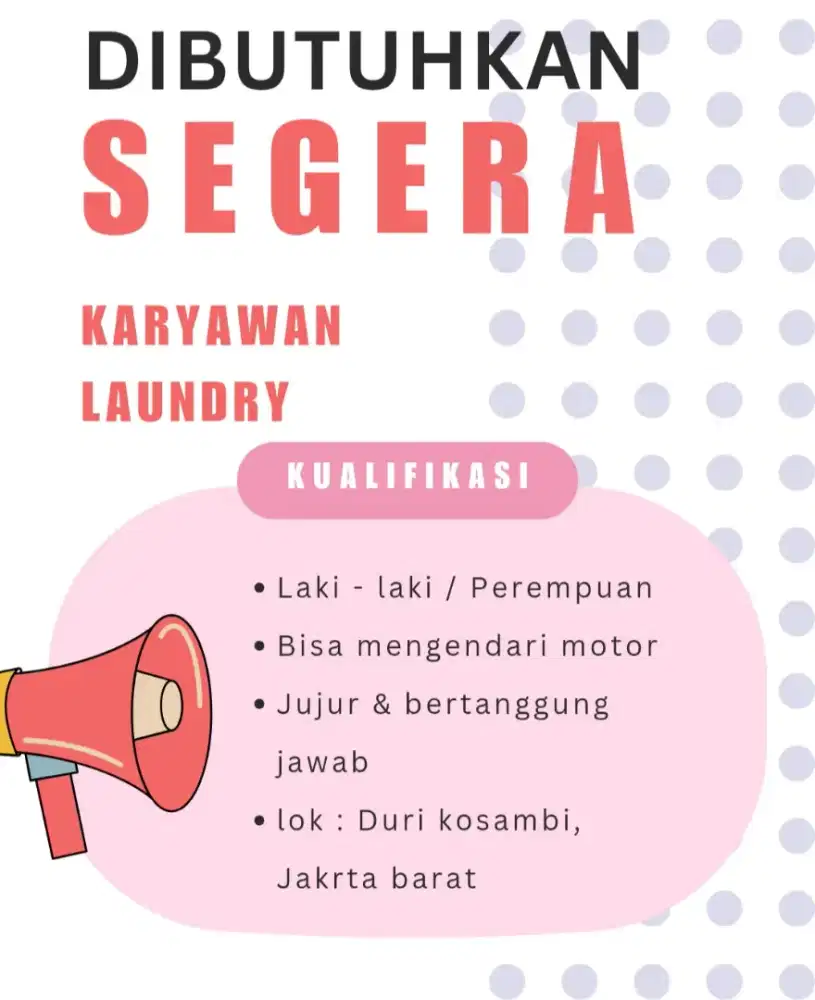 LOKER LAUNDRY CEPAT!!