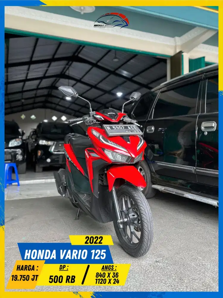 HONDA VARIO 125 2022 MURAH BERKUALITAS HIKMAH MOTOR KEPUH MALANG