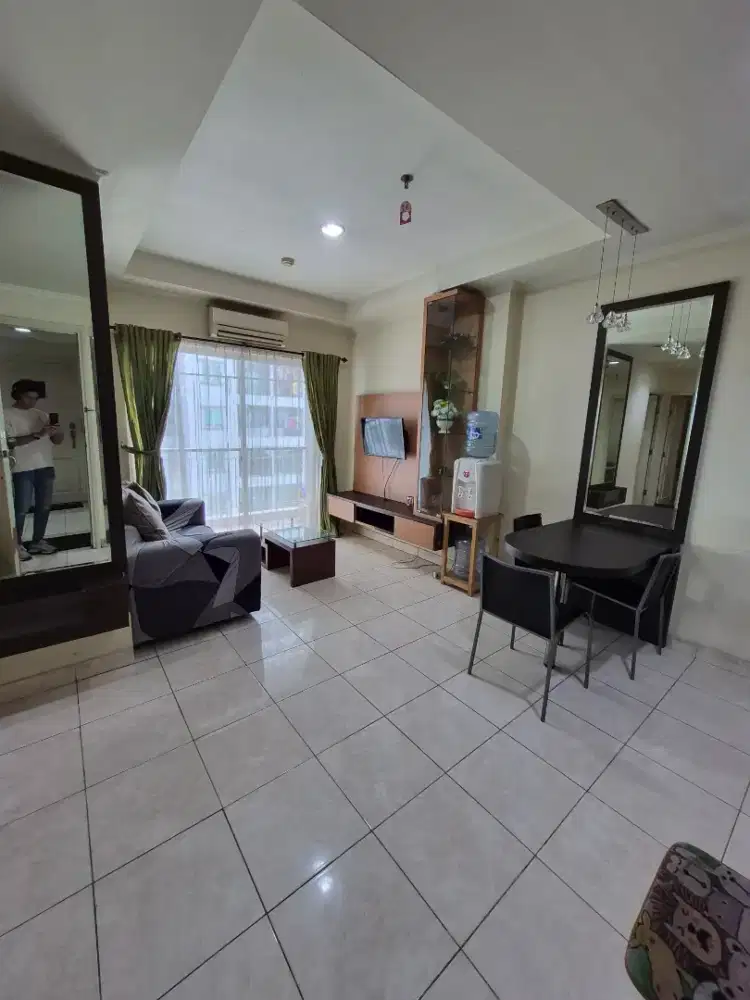 2 KAMAR TIDUR NYAMAN! Unit City Home Fully Furnished Dekat Mall