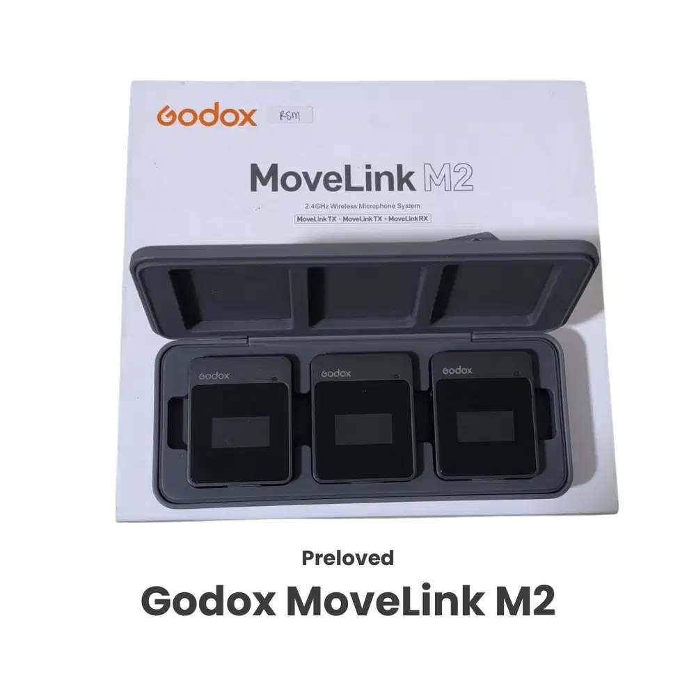 Preloved Godox MoveLink M2 Wireless Microphone