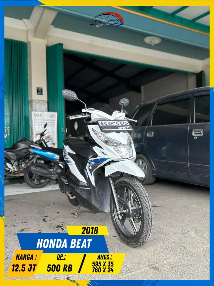 HONDA BEAT 2018 PLAT AG READY LURR HIKMAH MOTOR KEPUH MALANG
