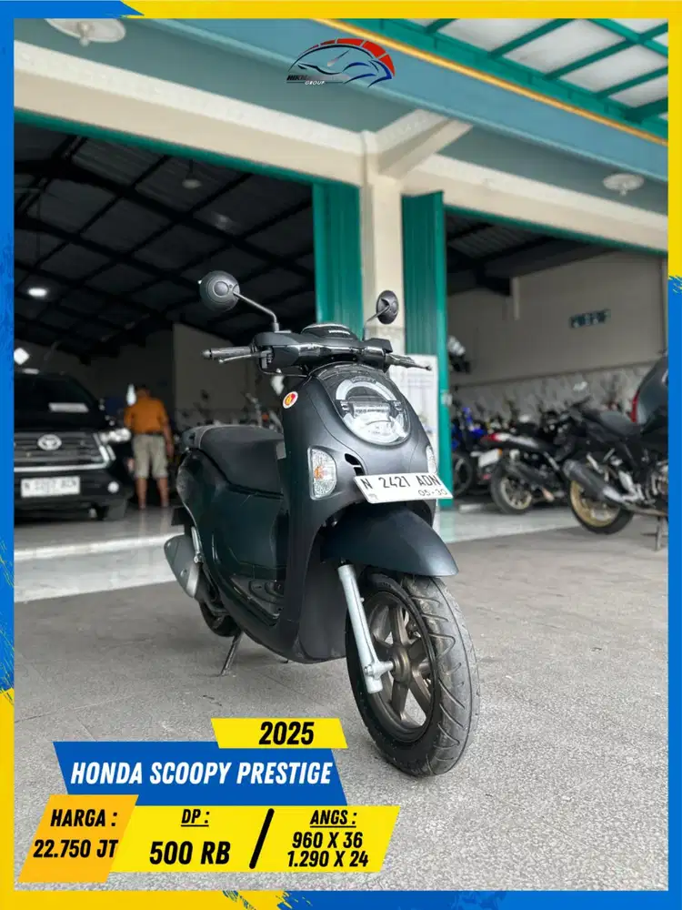 HONDA SCOOPY PRESTIGE 2025 SIAP ANGKUT LURR HIKMAH MOTOR KEPUH MALANG