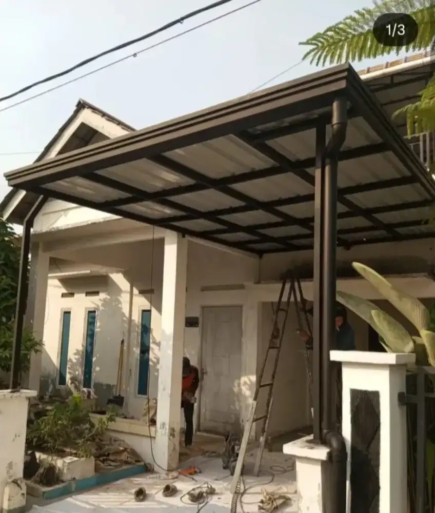 Kanopi atap alderon rs