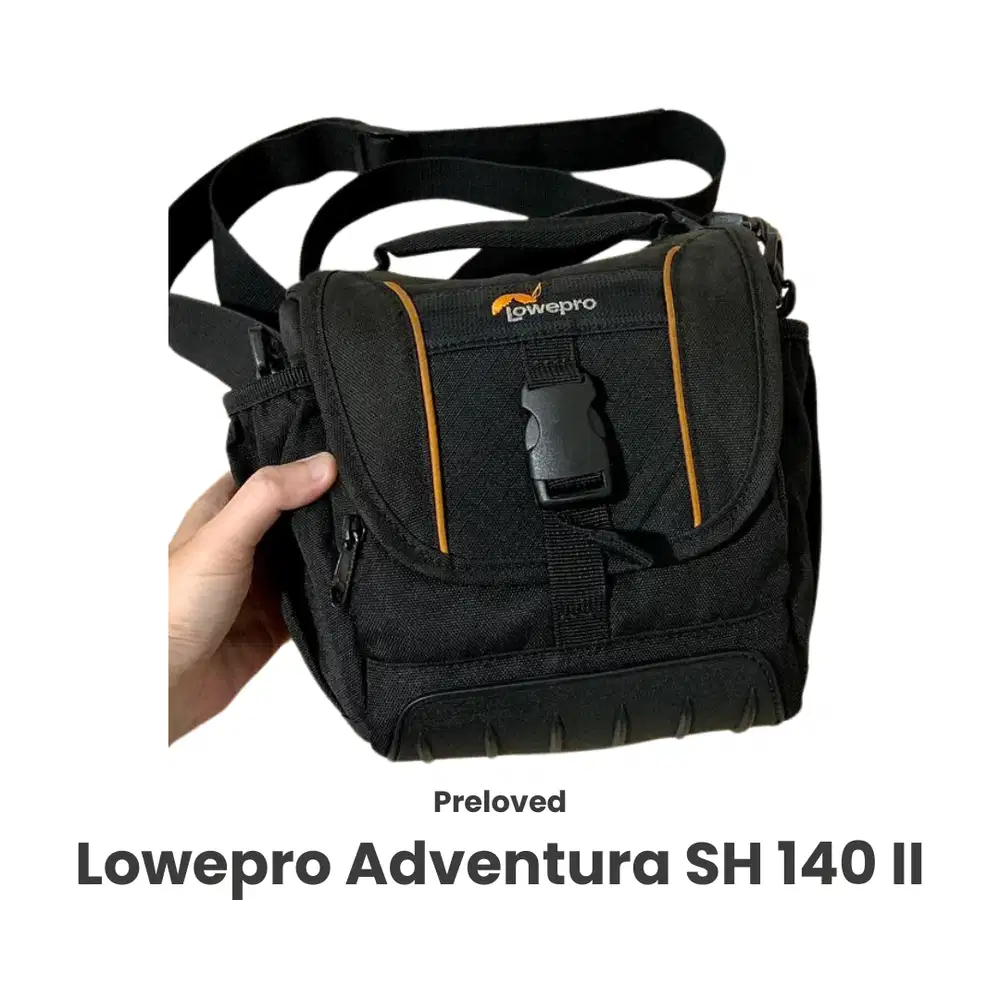 Preloved Tas Kamera Lowepro Adventura SH 140 II