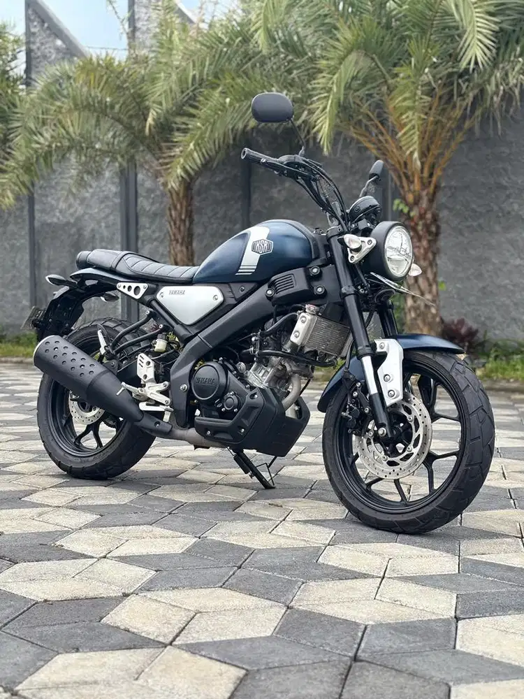 Yamaha XSR 155 VVa 2022 Biru Doff Odo 11rb L Sby Koko Motor