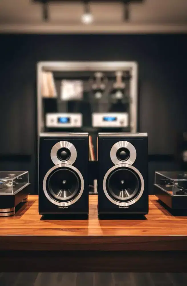 Speaker bookshelf SONUS FABER chameleon B made in ITALIA (beli dr BARU