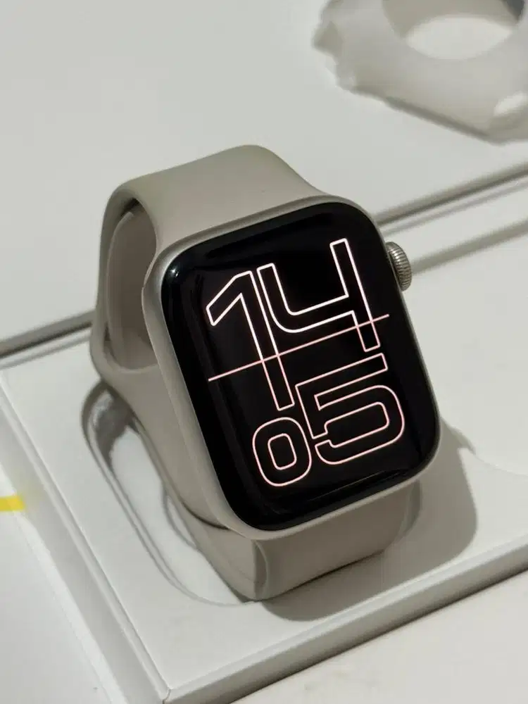 iBox Apple Watch SE Gen 2 44mm Starlight Fullset ID/A