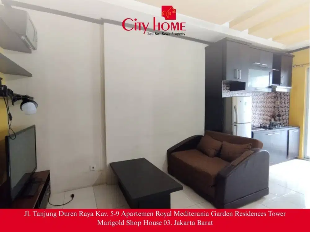 Disewakan Cepat Apartemen 2BR Furnished, Jakarta Barat