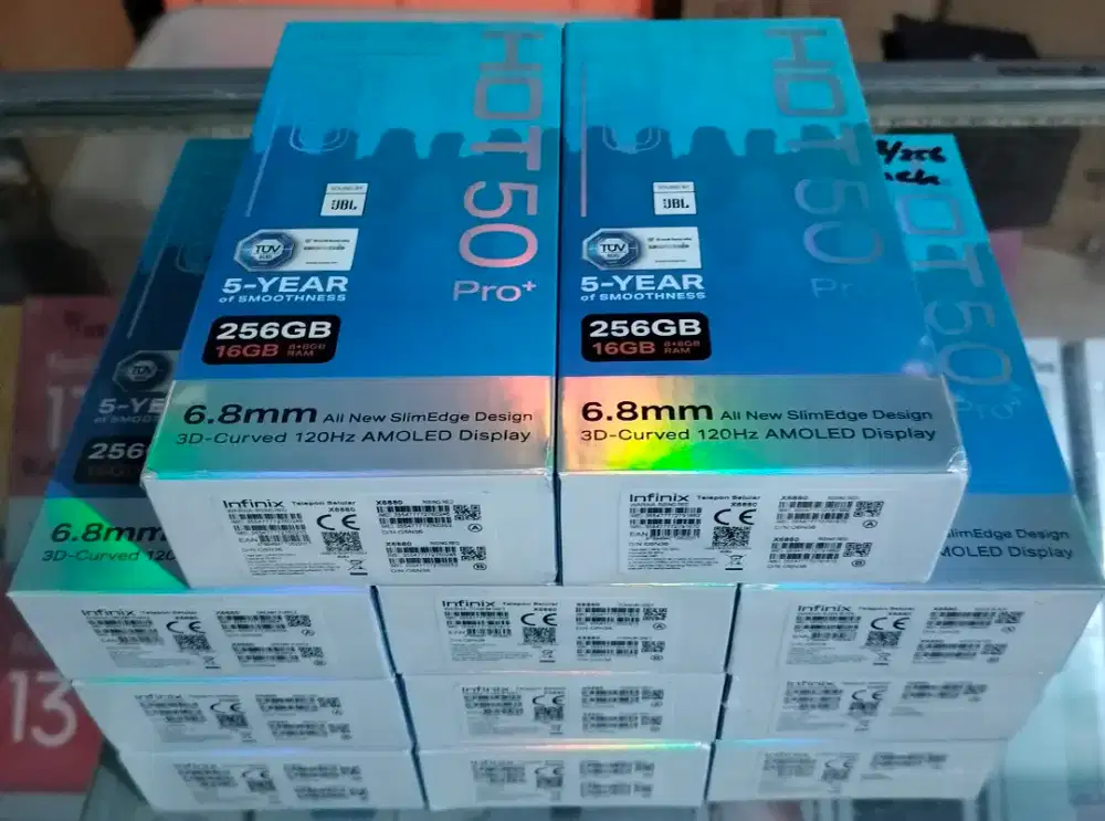 New Infinix Hot50pro plus 8/256 Garansi Resmi 1 Tahun