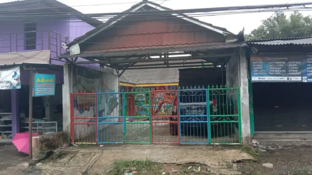 Di jual cepat bangunan dan tanahnya