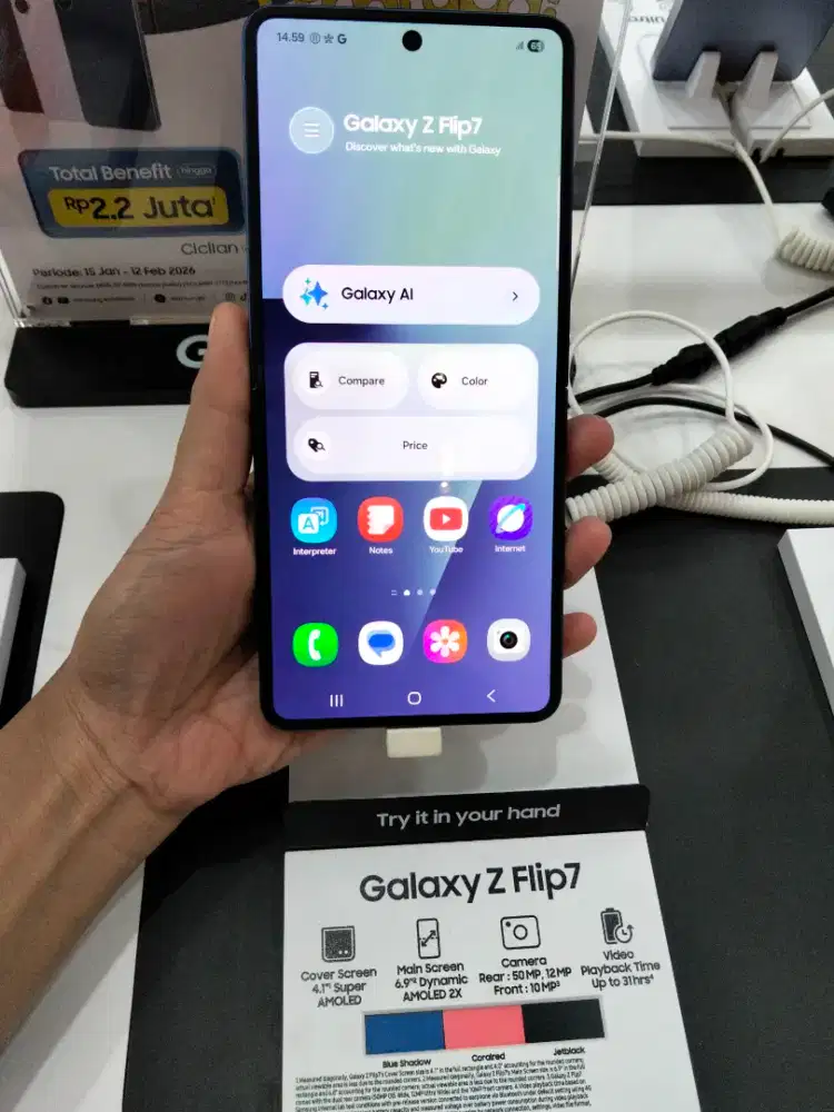 Samsung Z flip 7 bisa cicilan