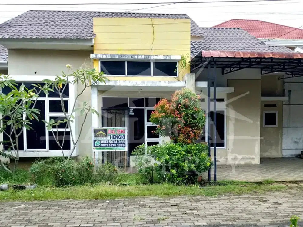 Dijual Sewa Rumah Luas Siap Huni Bebas Banjir Dekat Sekolah Kampus