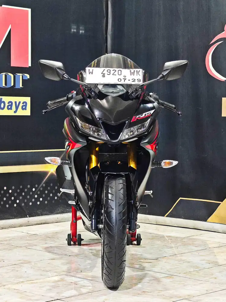 Yamaha All New R15 VVA V4 TH 2019 racing black keren abis