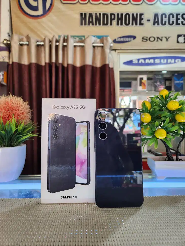Samsung A35 5G Ram 8+8Gb/ 256Gb Fullset Mulus Original 100% Like New