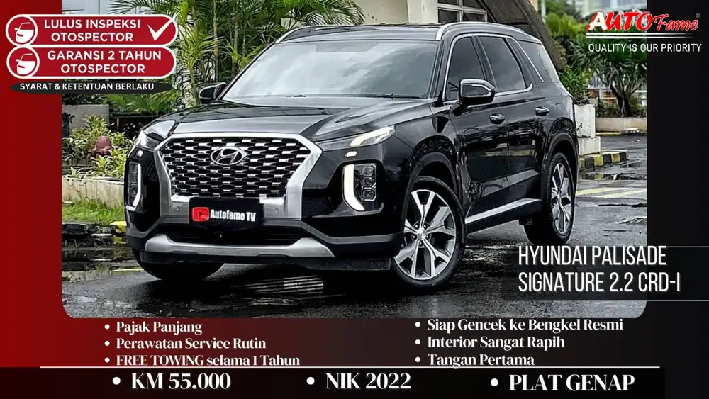 Hyundai Palisade Signature 2.2 CRD-i NIK 2022
