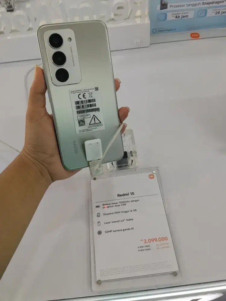 PROMO CICILAN 0% REDMI 15 DENGAN YESSS CREDIT