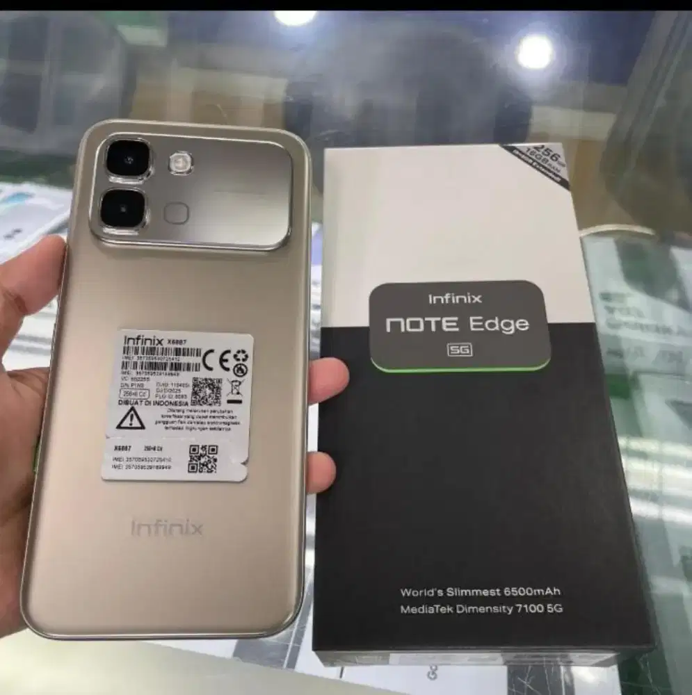 Infinix note edge 8/256